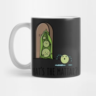 What's the Mattar? - Funny Desi Puns Mug